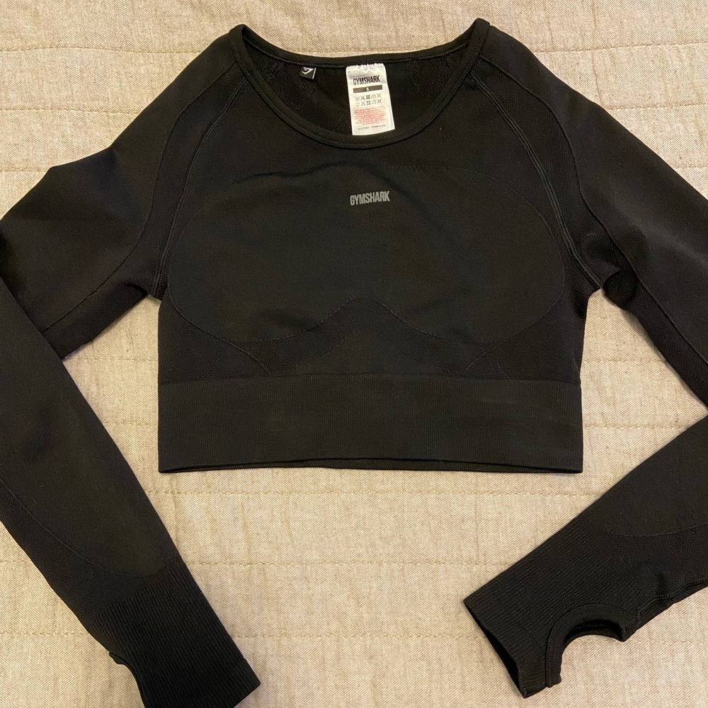 Gymshark Vital Seamless Long Sleeve Crop Top